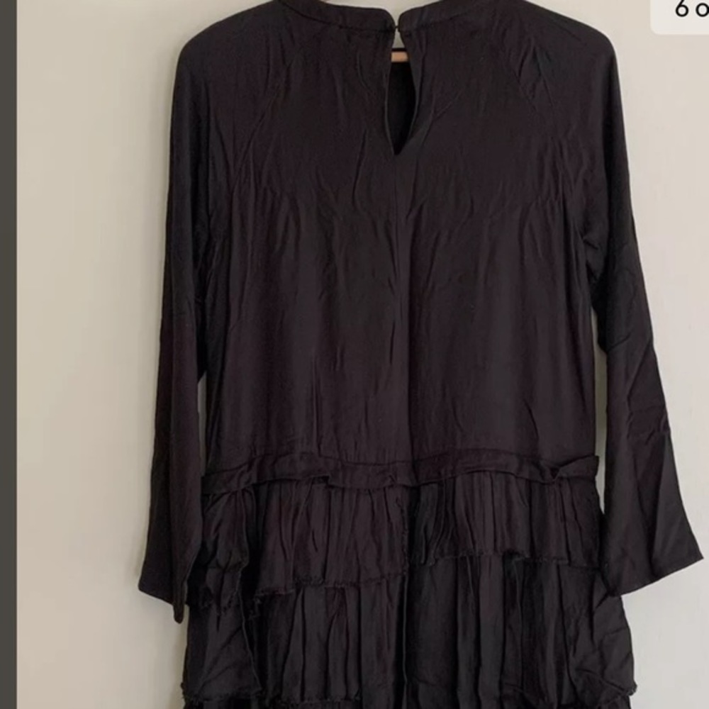 Nwt Maria Stanley Sadie May Dress Sz S Noir $350 — image 5 of 8
